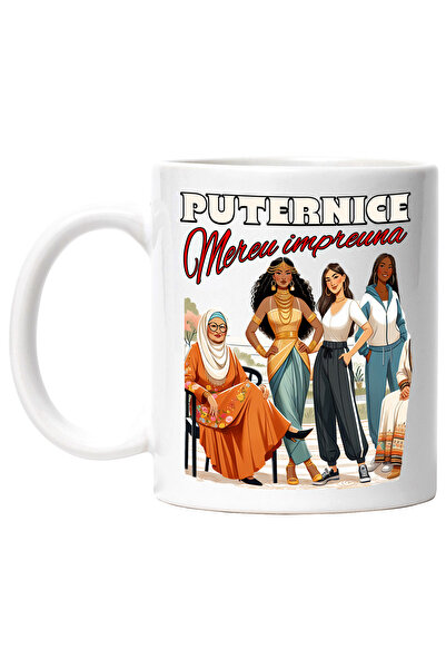 StoryGift Romania Cana Portret Femei Mereu Puternice Impreuna Inspirational ,...