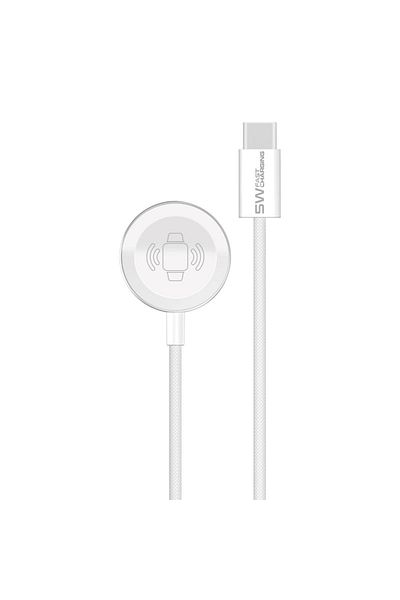 Promate Super-Fast Apple Watch Charging Cable - 1.2 m - 5W - White