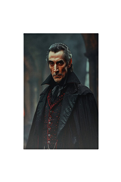 StoryGift Romania Tablou Canvas: Contele Din Castelul Lui Dracula Pelerina Ne...