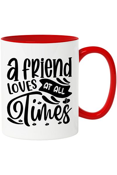 StoryGift Romania Heart mug for a friend who helps you every time you need it, With ,STG
