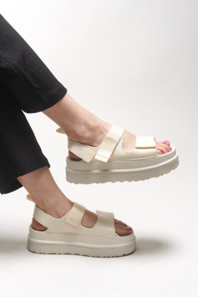 Riccon Avetheris Women's Sandals 0012053 Beige