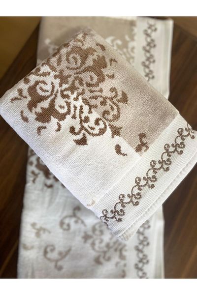 Özdilek Emily Towel, Hand Face Towel, Velvet Towel, 3-Piece Towel, Hand Towel