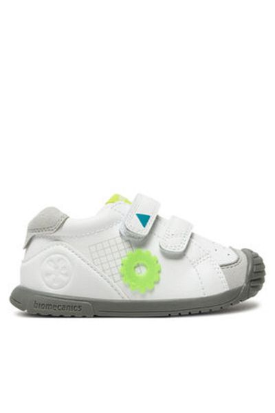 BIOMECANICS pantofi de băiat 241128 B050 albi