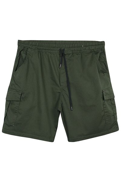 tambattal Cargo Pocket Plus Size Gabardine Shorts (Comfortable Fit)