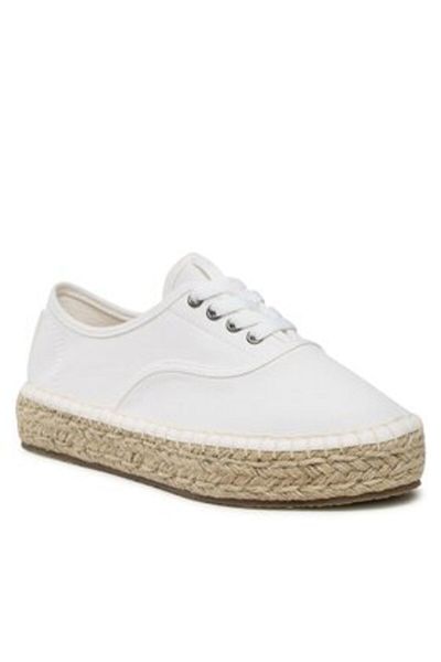 Big Star Shoes women's espadrilles LL274833 white