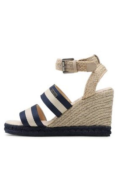 Big Star Shoes espadrile de damă LL274885 albastre
