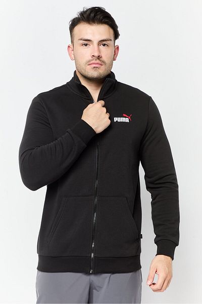 Puma Men Sportswear Fit Long Sleeve Outdoor Sweatshirt, Black