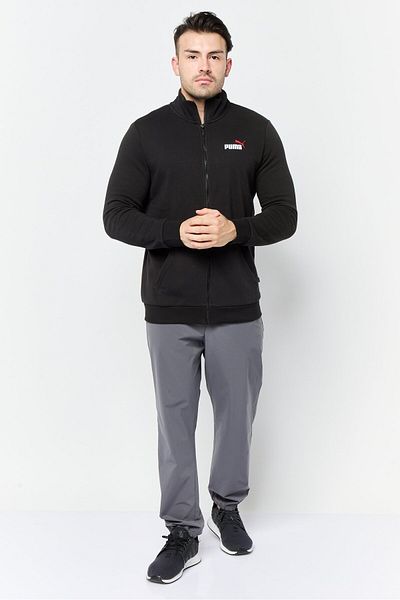 Puma Men Sportswear Fit Long Sleeve Outdoor Sweatshirt, Black