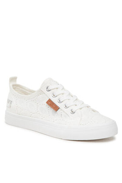 Big Star Shoes adidași de damă W274925 albi