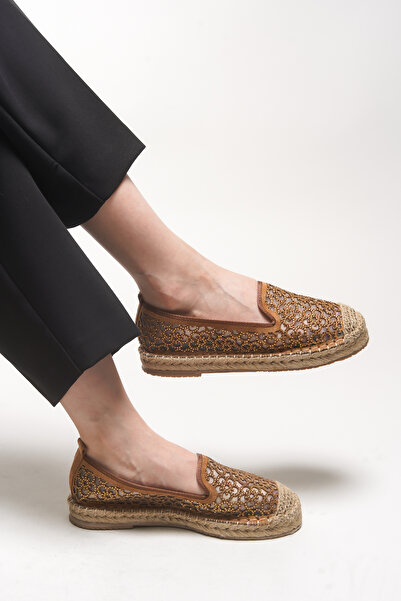 Riccon Jehyeth Kadın Espadril 00128 Taba
