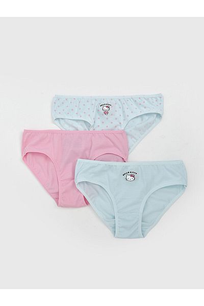 LC Waikiki Hello Kitty εμπριμέ κοριτσίστικα εσώρουχα 3 τεμαχίων