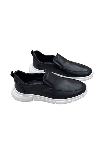 erenimstore Genuine Luxury Leather Orthopedic Laceless Men's Shoes