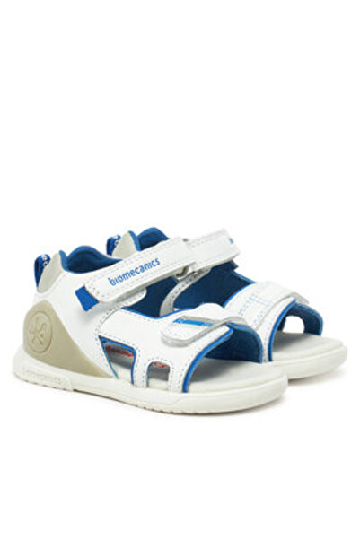 BIOMECANICS sandale pentru băieți 252147 albe