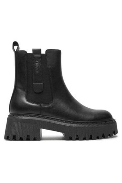 Big Star Shoes Ghete Chelsea pentru femei OO274A386 negre