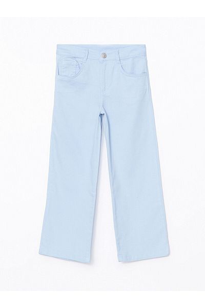 LC Waikiki Girl's Jeans Pants with Adjustable Elastic Waist