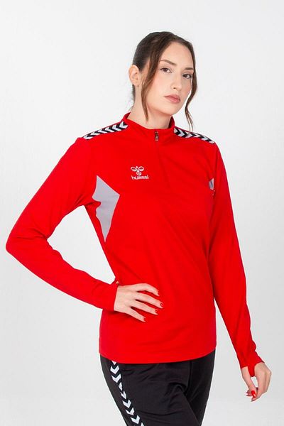 hummel Authentic Training Tracksuit Top Red