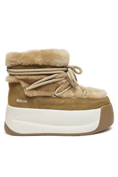 Big Star Shoes women's snow boots OO274A207 natural