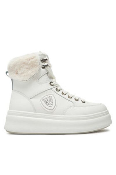 BLAUER blue women's ankle boots F4EMERY01/LEA white