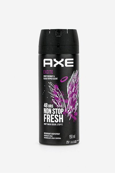 Axe بخاخ مزيل العرق للجسم إكسايت، 150 مل
