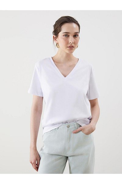 LC Waikiki Tricou de damă cu decolteu în V