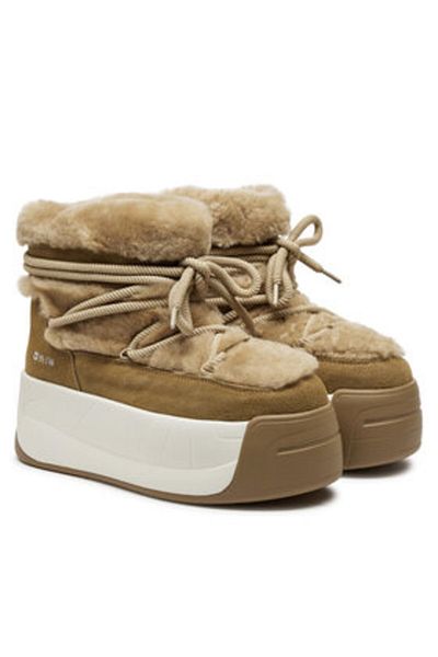 Big Star Shoes women's snow boots OO274A207 natural