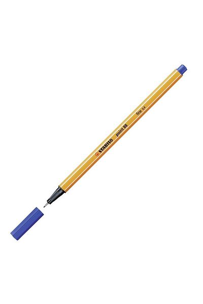 Stabilo Fineliner Pen 88-41 Blue Pack of 10