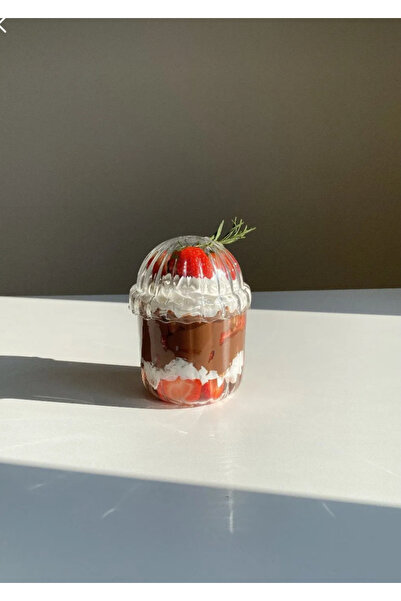 MİMOZA PARK 4 Pieces Glass Mica Cup with Straw 400ml Cold Coffee Cup Lemonade Cup Soft Drink Cup