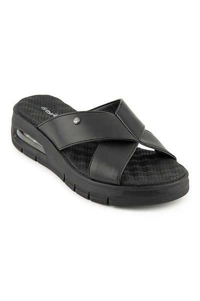 Muya Kihi Anatomical Air Max Sole Heel Spur Women's Slippers Black