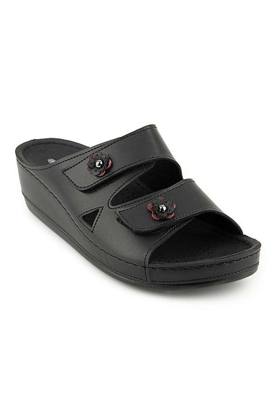 Muya Purita Anatomical Sole Four Seasons Women's Slippers Black