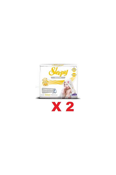 Sleepy Sensitive Wet Wipes Towel 3 X 50 Pack of 2 300 Sheets
