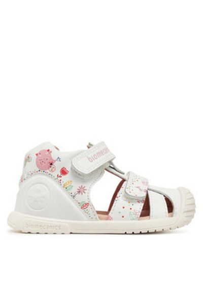 BIOMECANICS girls' sandals 252107 white