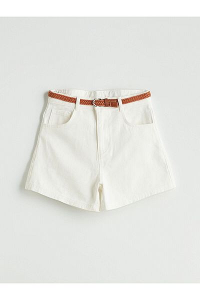 LC Waikiki Basic Girl's Jean Shorts