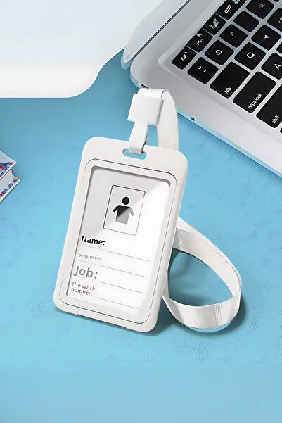 excarpin Νέα σεζόν ανθεκτικό σετ κάρτας και λαιμού κάθετο λευκό