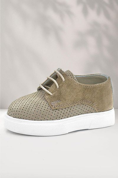 Rakerplus Genuine Leather Mink Elastic Boys' Casual Shoes