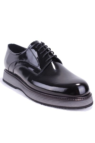 DAGOSTER Dma78-20801 Black Patent Leather Orthopedic Classic Sports Men's Leather Shoes