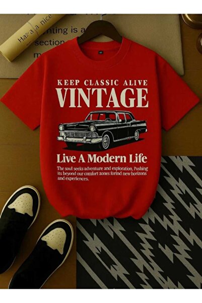 KOZİA OUTDOORS MALKOCBEY TRICOU OVERSIZE BASIC CU GULER ROTUND, CU IMPRIMEU A...