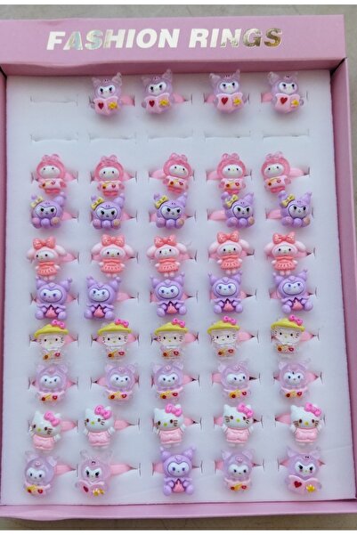 Monaliss خاتم على شكل فتاة 3 قطع