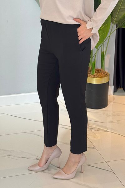 Missemramiss Basic Comfort Trousers 4831 Black
