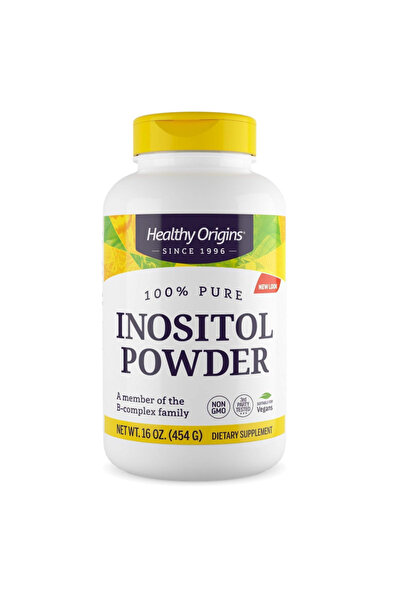 HEALTHY ORIGINS Inositol Powder, 227 g - for Skin, Hair & Nail Health - Vitam...