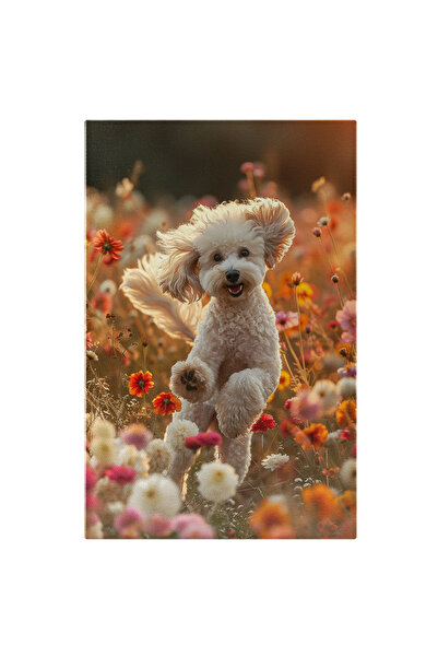 StoryGift Romania Tablou Canvas: Fericitul Catel care Zburda printre Campul I...