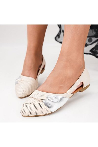 RealBella Genuine Leather Ballerinas