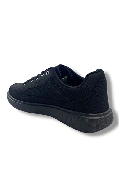 Carrano Keten Günlük Kullanım Erkek Siyah Sneaker Ayakkabı