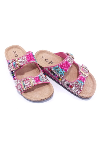 Guja Children's Stoned Mushroom Slippers (the Mold Is Smaller Than Size 1)