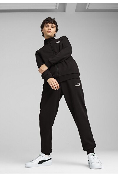 Puma Pánská černá tepláková souprava Ess 68484801-černá