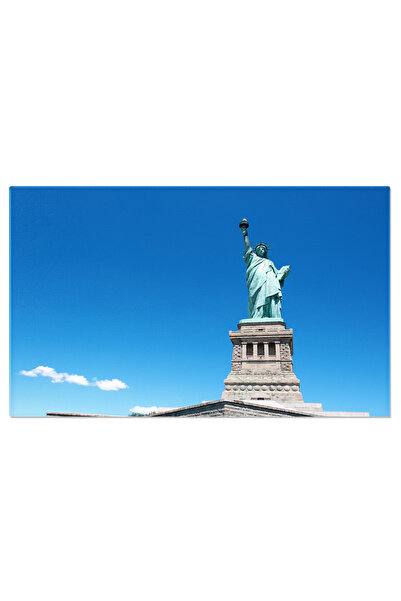 StoryGift Romania Tablou Canvas Statuia Libertatii la New York City, monument, libertate, calatorie, SUA 4624