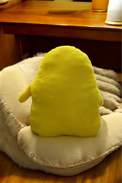 BlcBoutique Belalı Civciv Peluş Oyuncak – Bıçaklı Komik Sarı Yastık (30 cm)