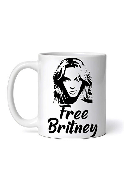 OEM Cană albă personalizată, Britney Spears gratuită, INOVATIX®. 330 ml