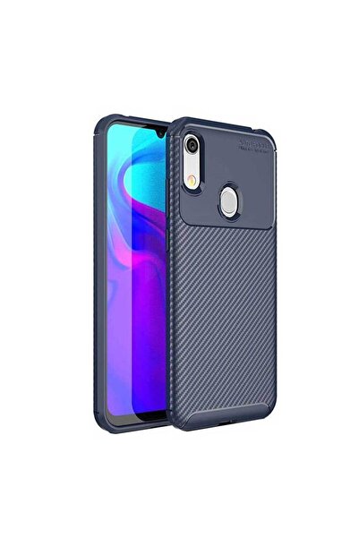 Smart Tech Huawei Y6S 2019 Uyumlu Karbon Desenli Negro Silikon Kılıf