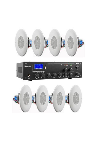 JBL JBL CSS8004 ceiling speaker system with 2 Zone amplifier, USB, bluetooth