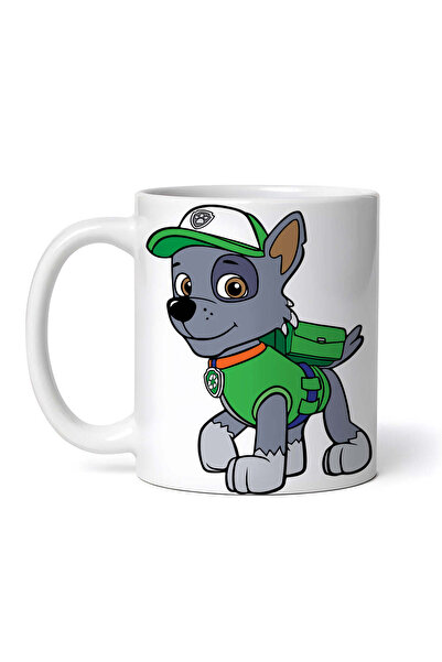 OEM Cană albă personalizată, Patrula Cățelușilor Rocky echipat corespunzător,...